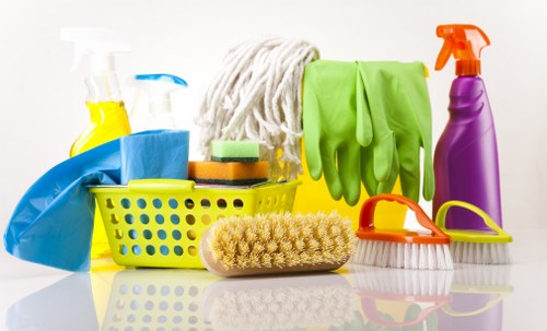 Professional one off cleaning in a modern home interior