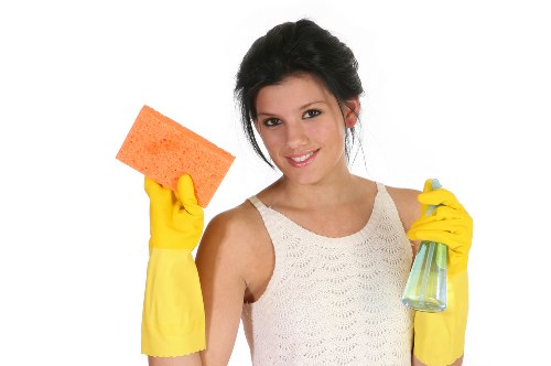 A tidy living space showing the benefits of regular domestic cleaning